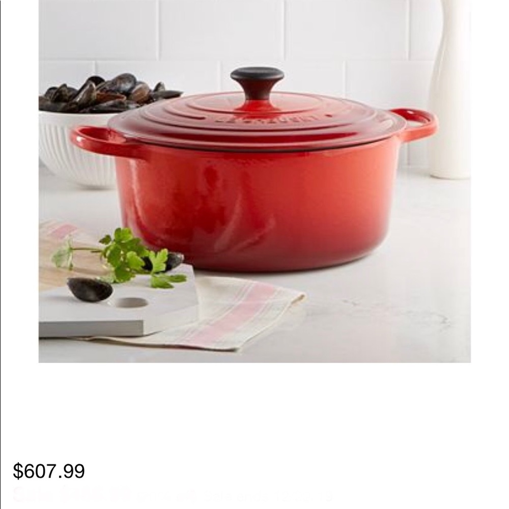 Le Creuset new 8qt #33 Volcanic rare - Picture 10 of 14